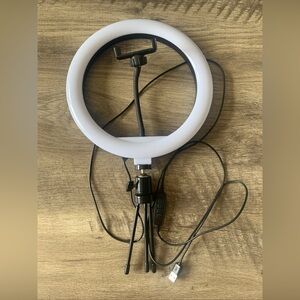 Selfie Light& Phone Stand Desktop